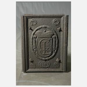 Zwei barocke Ofenplatten