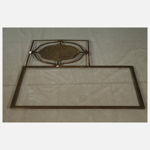 Messingtür Wiener Werkstätte