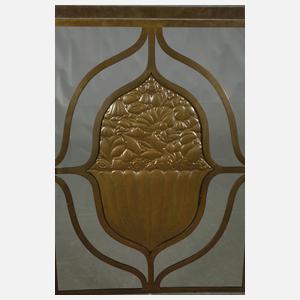 Messingtür Wiener Werkstätte