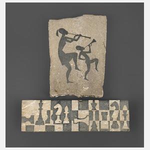 Prof. Lothar Zitzmann zwei Wandplatten