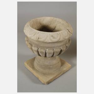 Paar Gartenvasen Sandstein