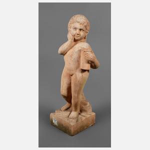 Gartenfigur Putto