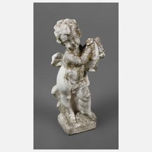Gartenfigur Putto