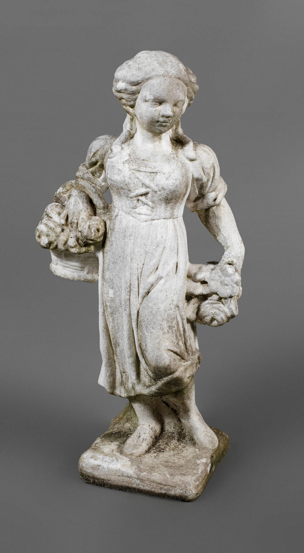 Gartenfigur Blumenmädchen