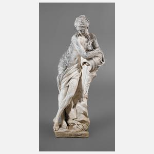 Gartenfigur Venus nach dem Bade