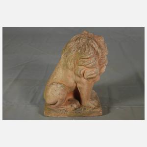 Gartenfigur Löwe