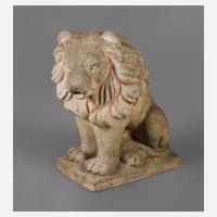 Gartenfigur Löwe111