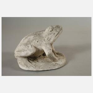 Frosch als Wasserspeier