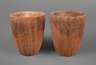 Paar Pflanzgefäße Terrakotta