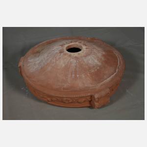 Paar Pflanzschalen Terrakotta