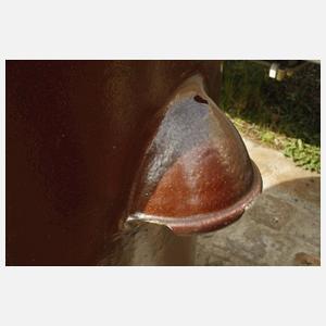 Großes Pflanzgefäß aus Industriesteinzeug