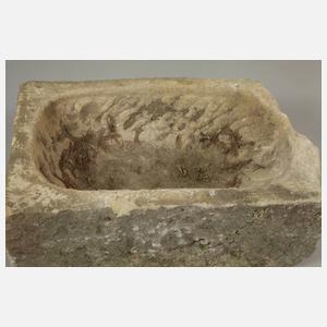 Futtertrog Sandstein