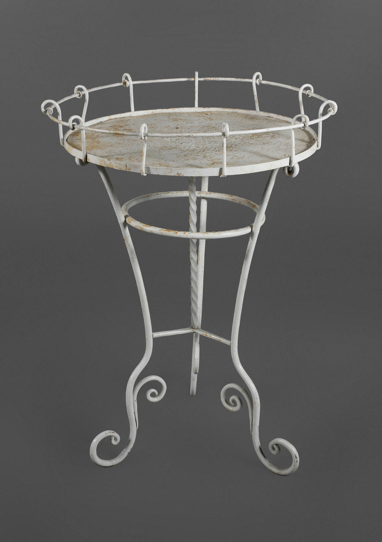 Blumentisch Schmiedeeisen