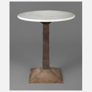 Bistrotisch mit Marmorplatte