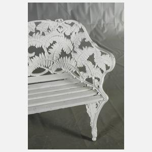 Gartenbank Jugendstil