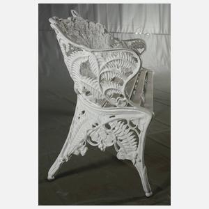 Gartenbank Jugendstil