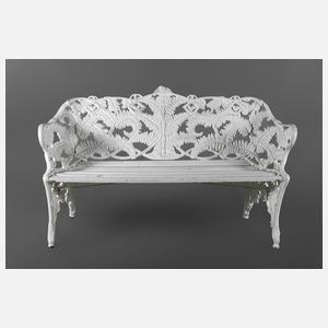 Gartenbank Jugendstil