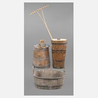 Vier Teile bäuerlicher Gartendekor111