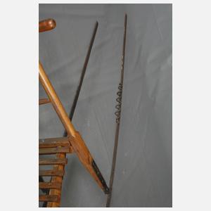 Historischer Schiebeschlitten