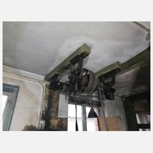 Drei Elektromotoren und Transmission