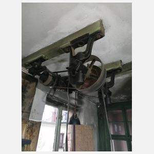 Drei Elektromotoren und Transmission