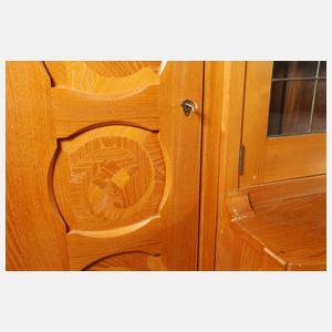 Große Büchervitrine Richard Riemerschmid