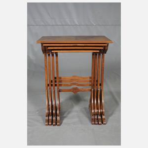 Vier Satztische Gallé