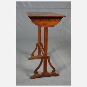 Vier Satztische Gallé