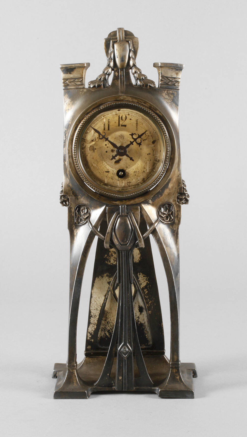 WMF Geislingen Tischuhr Jugendstil