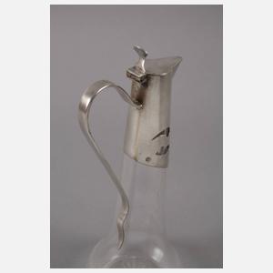 Karaffe mit Silbermontierung Wien