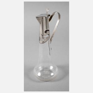 Karaffe mit Silbermontierung Wien
