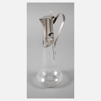 Karaffe mit Silbermontierung Wien111