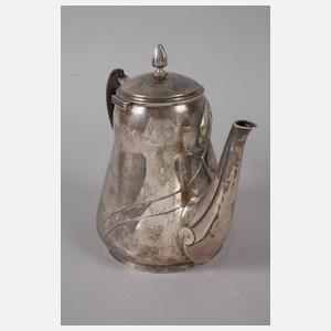 Silberkanne Darmstädter Stil