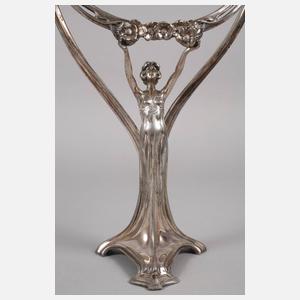 WMF Geislingen figürlicher Tischspiegel