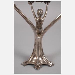 WMF Geislingen figürlicher Tischspiegel