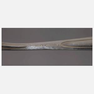 Peter Behrens zwölf Speiselöffel Silber