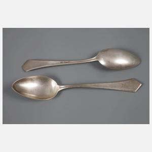 Sechs Dessertlöffel