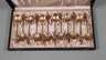 Zwölf figürliche Mokkalöffel Jugendstil