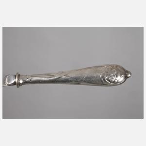 WMF Geislingen acht Obstmesser Efeudekor