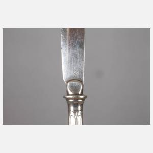 WMF Geislingen acht Obstmesser Efeudekor