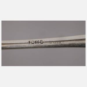 Hans Christiansen Speisebesteck Silber