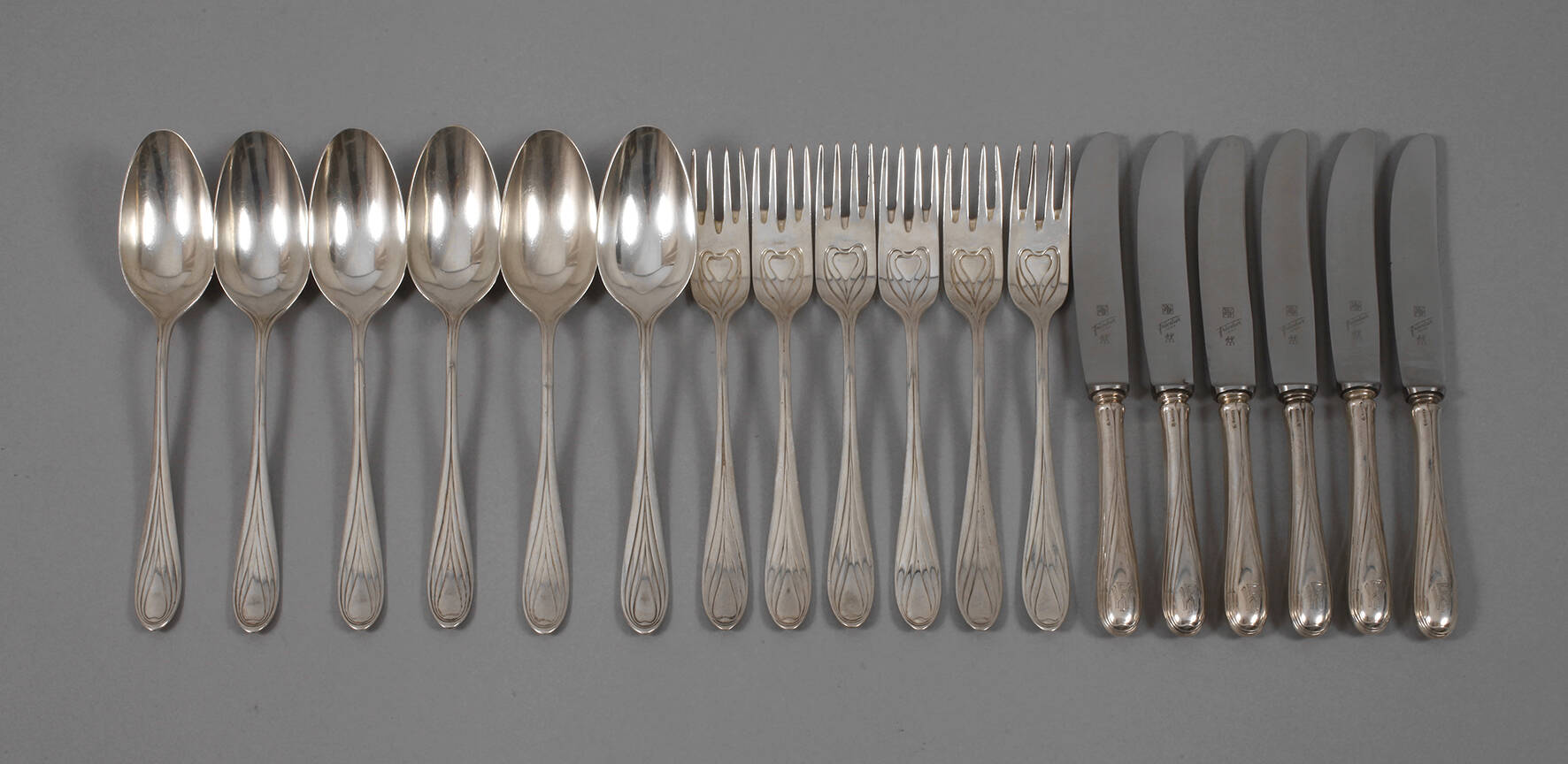 Hans Christiansen Speisebesteck Silber