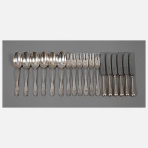 Hans Christiansen Speisebesteck Silber