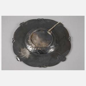 WMF Geislingen figürlicher Jugendstilteller