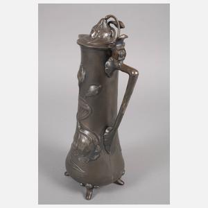 WMF Geislingen Schenkkanne Tulpendekor