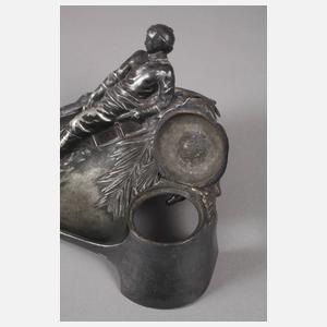 WMF Geislingen Tintenzeug Schlittenfahrt