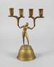 Figürlicher Leuchter Bronze