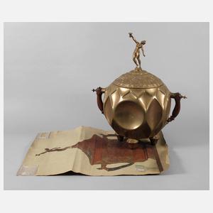 Große außergewöhnliche Weinbowle