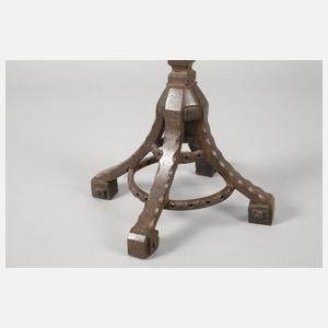 Großer Jugendstil-Kerzenleuchter Eisen