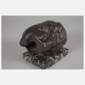 nach Konstantin Brancusi, das schlafende Kind